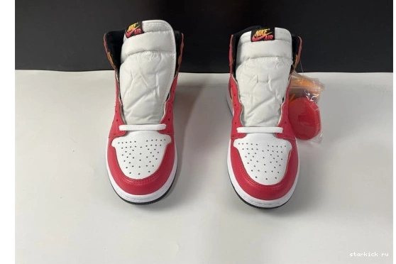 555088-603 High 1 AIR OG Fusion Retro Red Light Jordan 555088-603 0901
